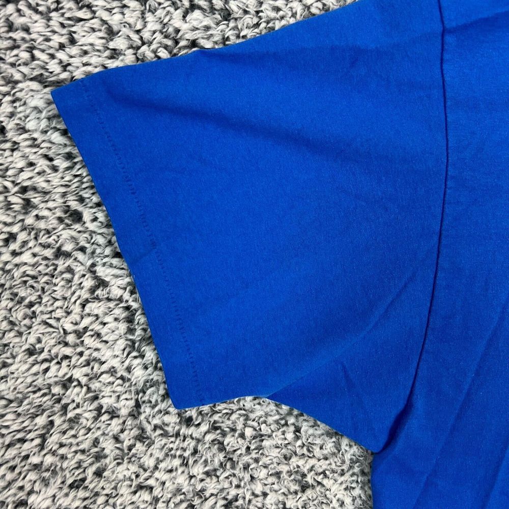 Vintage Franklin Parish Training School Shirt Adult XL Blue Single Stitch 90s‎ - Picture 8 of 11